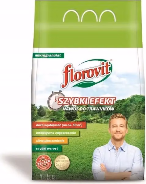 Concime per prato a effetto rapido 1 kg - Florovit