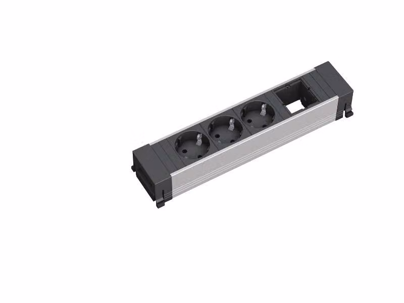 BACHMANN CONFERENCE TOP FRAME Inserto medio 3x contatto di terra 1x ABD