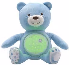 Peluche Baby Bear Chicco Azzurro