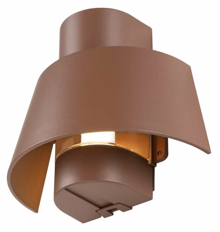 SLV 1007581 PHOTONI, applique da parete, conica, E27, ruggine