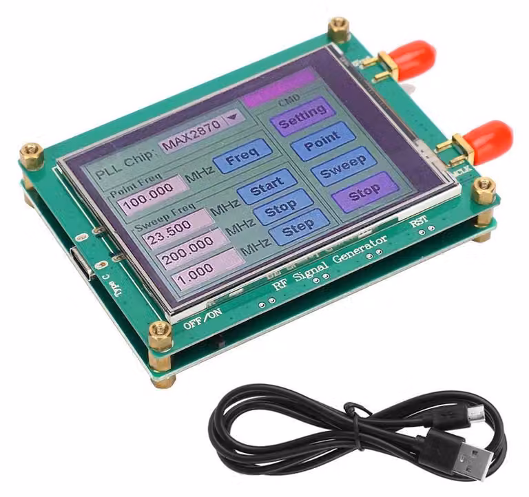 Generatore di segnali RF MAX2870, 23,5–6000 MHz, alta stabilità