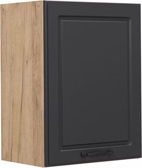Pensile da cucina Vicco R-Line Antracite e Rovere con ante a battente L/P/H: 45 x 31 x 60 cm – 1