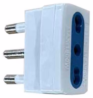 ADATTATORE SEMPLICE 16A CARDINALE 2P+T - Presa 10/16A