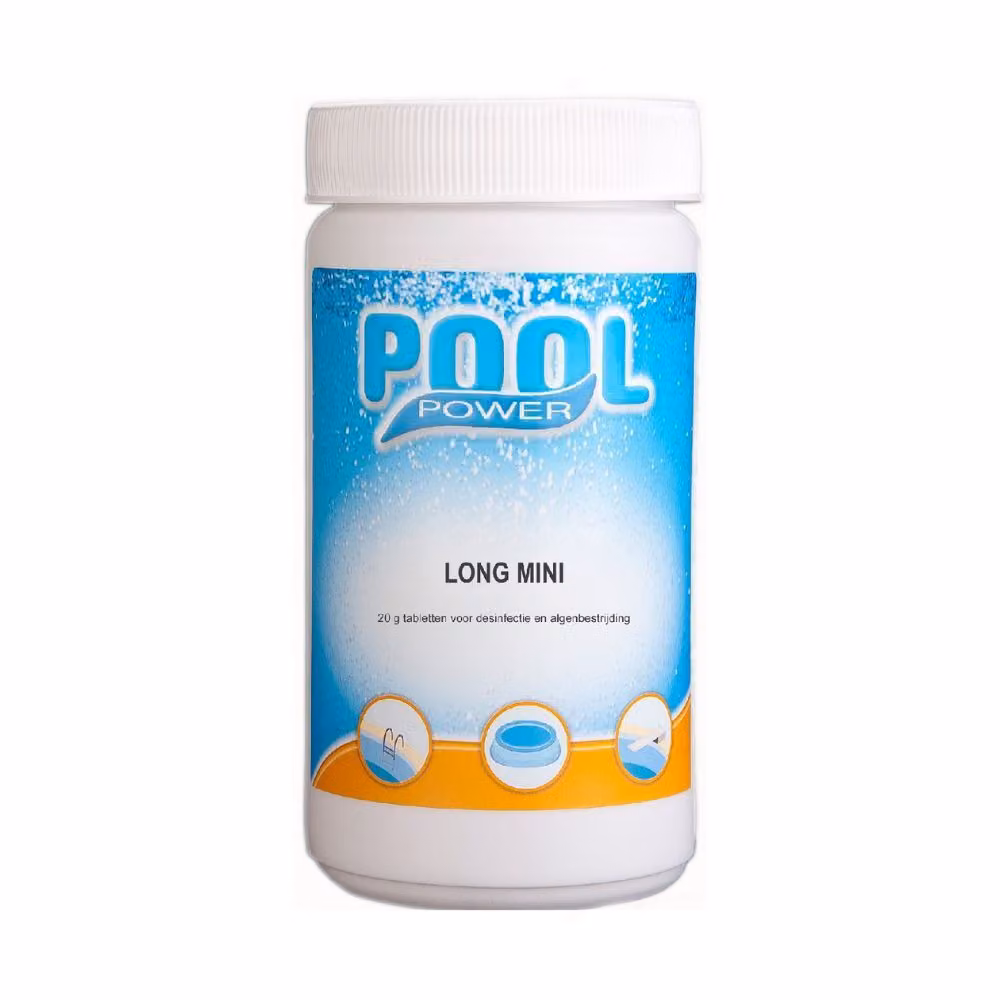 Pool Power Mini Flacon 1 Kg Chloortabletten 20 gram