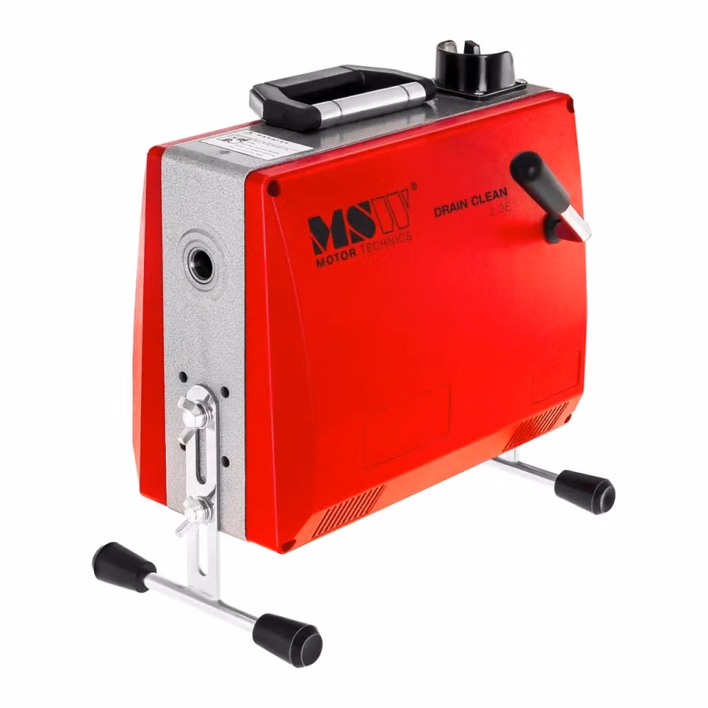 Coclea elettrica per scarico rossa da 390 watt con 400 giri/min e diametro Ø 30 - 100 mm – 2