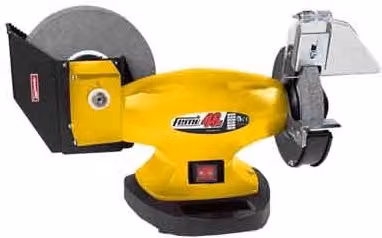 Affilatrice da Banco Femi Bg 46N Grigio e Giallo 450 W Ø 200 x 150 mm