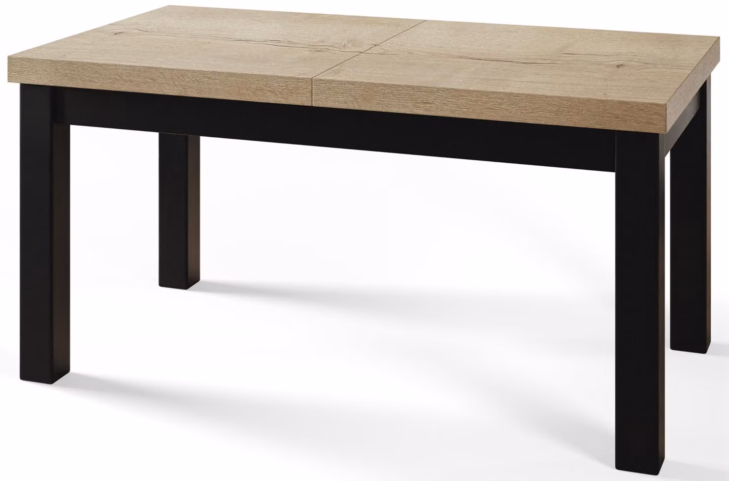 Tavolo Rettangolare per Sala da Pranzo Classico, Allungabile, Dimensioni: 120-160 cm, Halifax