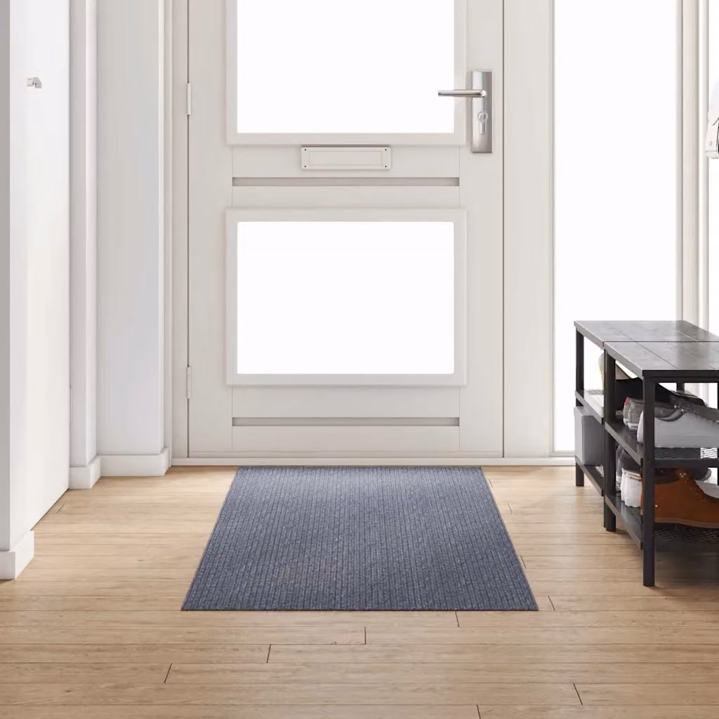 Runner in moquette vidaXL grigio chiaro, moderno e antiscivolo, L 80 cm x P 250 cm