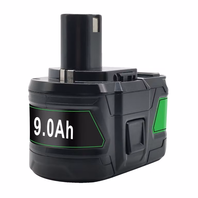 batteria da 9000mAh per utensili Ryobi, 18V Li-Ion, opzione ad alta capacità, 1 pezzo batteria da 9,0 Ah