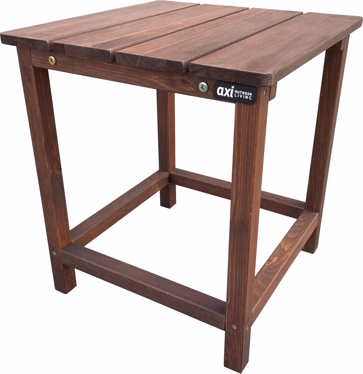 AXI Tess Tavolino in legno grigio | Per giardino, balcone, terrazza | Sa salotto 40,5 x 40,5 x 46 cm