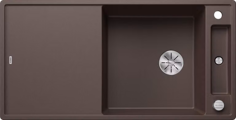 Lavello incasso 60cm silgranit caffè Blanco 523509
