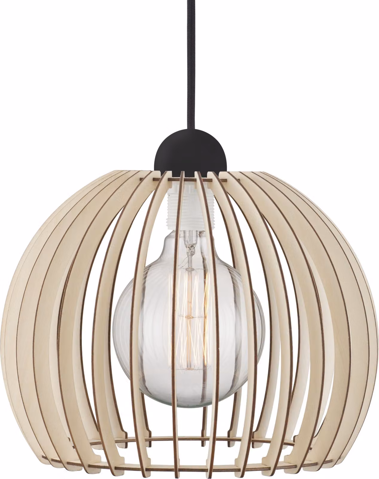 Nordlux Chino 30 lampada a sospensione in legno, IP20, 84833014