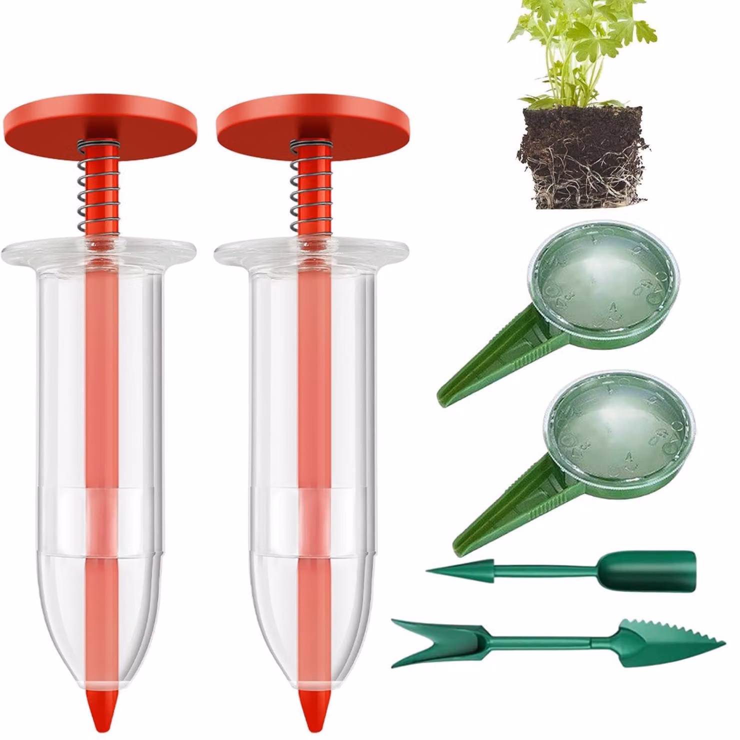 Seghetto manuale per la cura delle piante da giardino e la semina
