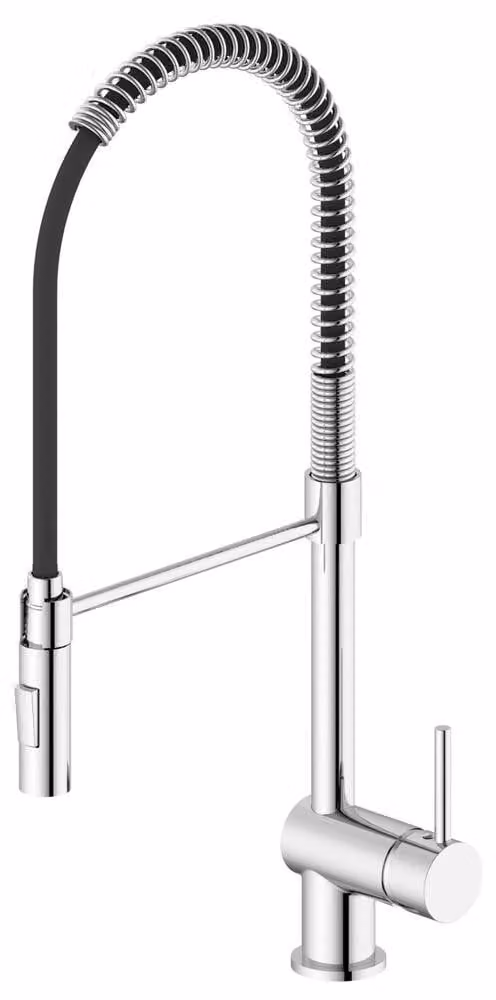 Miscelatore da cucina MOOVAN con doccia, cromo