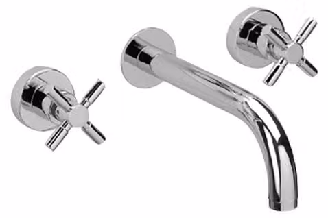 Herzbach 14.959050.2.01 Lavabo STILO miscelatore a ponte a parete