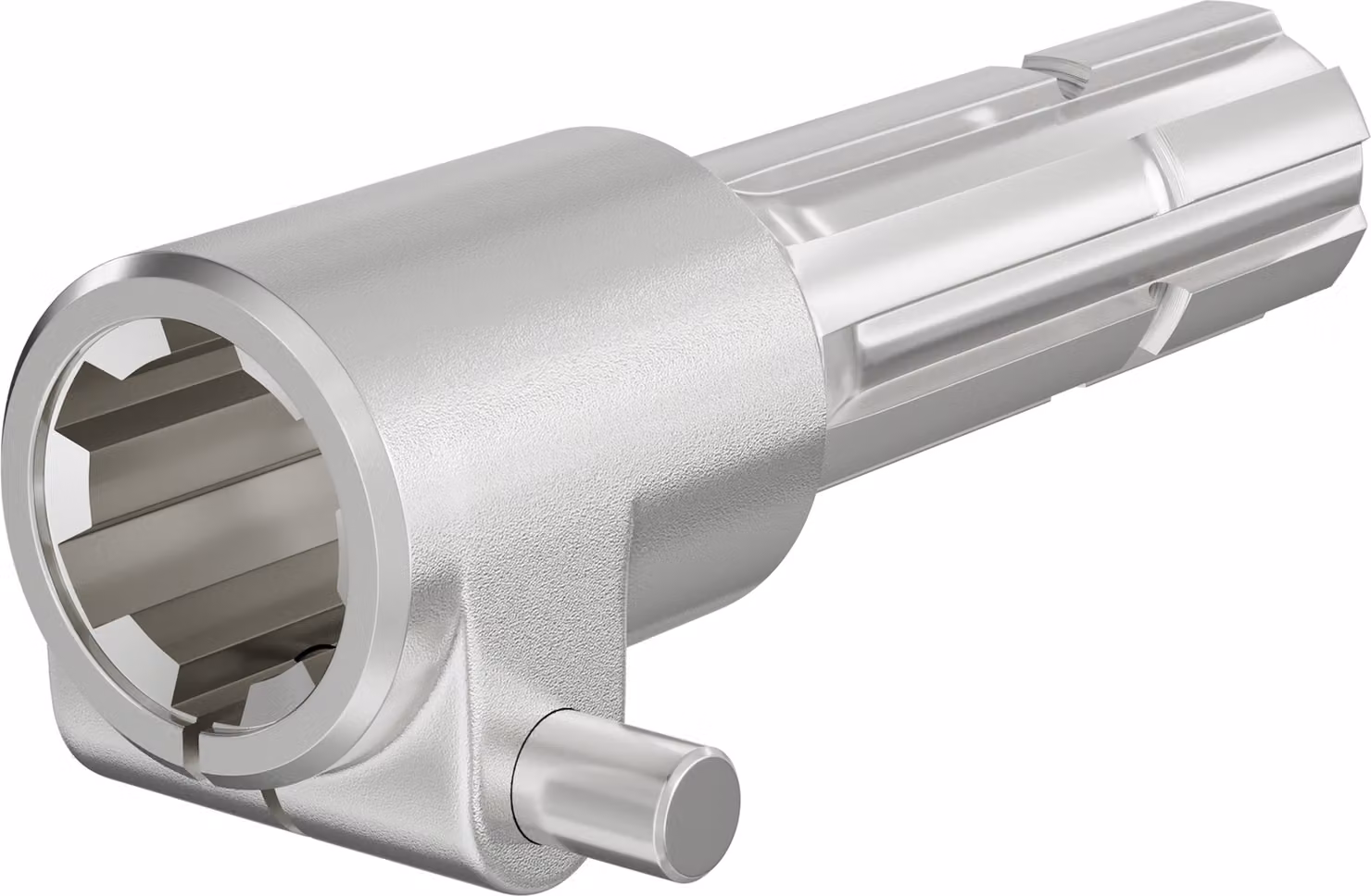 Albero cardanico, boccola PTO 160 mm con supporto albero scanalato 1 3/8" Z6 per albero di uscita 1 3/8" Z6 trattore