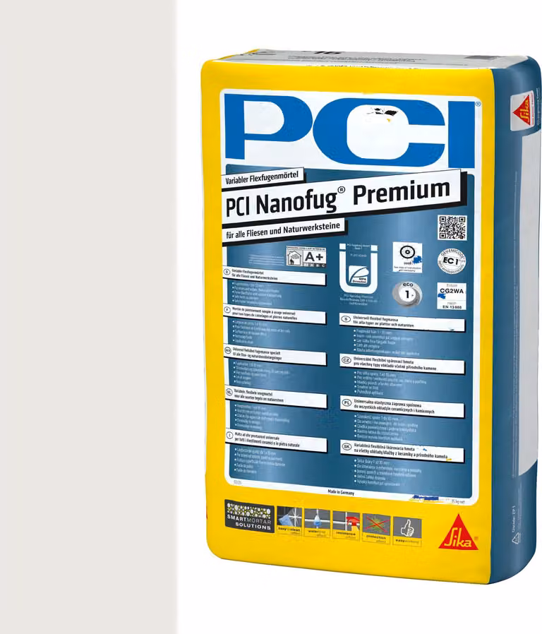 PCI Nanofug Premium 15kg Nr. 16 Silbergrau
