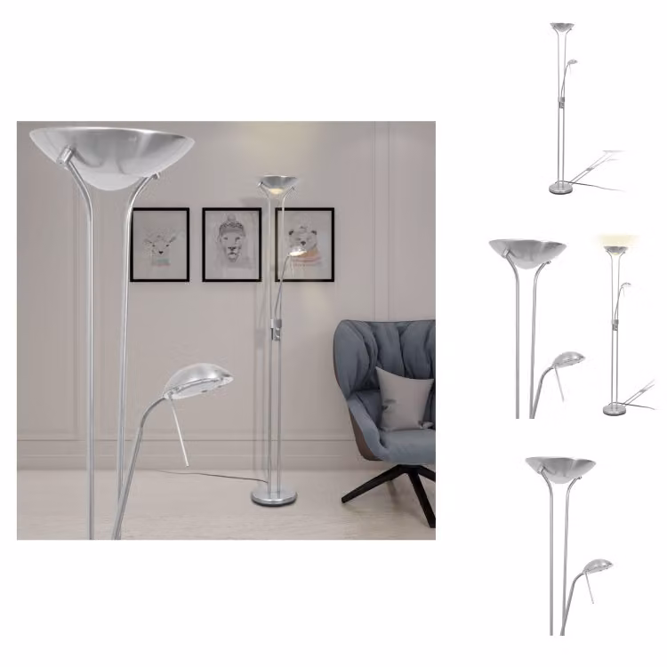 vidaXL Lampada da terra LED dimmerabile 23 W - Lampade