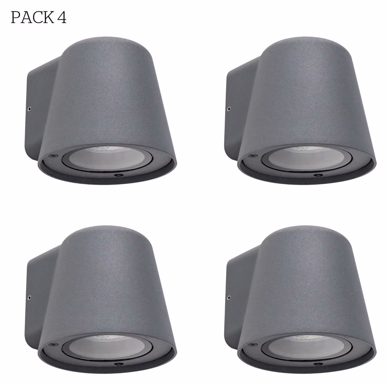 LEDS C4 Lampada da esterno a cono - 3,3 W, 448 lm, grado di protezione IP65, colore nero