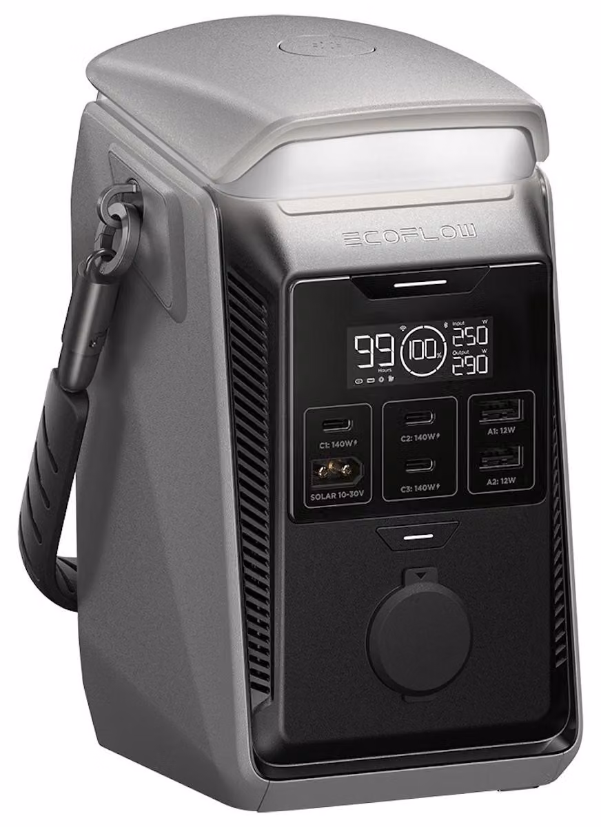 Stazione di alimentazione portatile EcoFlow TRAIL Plus 300 DC (288Wh)