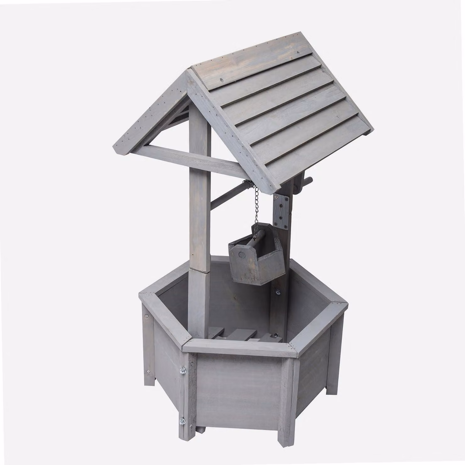 Manico decorativo in legno, dimensioni 38 x 42 x 82 cm