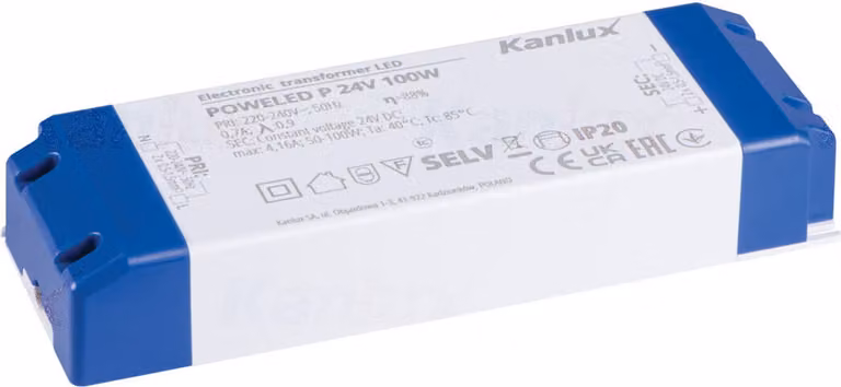 Alimentatore per strisce LED POWELED 24V 100W Kanlux 28962