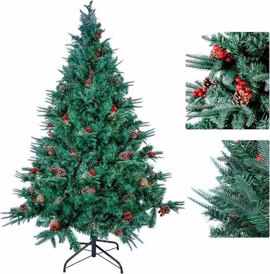 Albero di Natale - Rametti Albero di Natale Artificiale Natale 1.5m