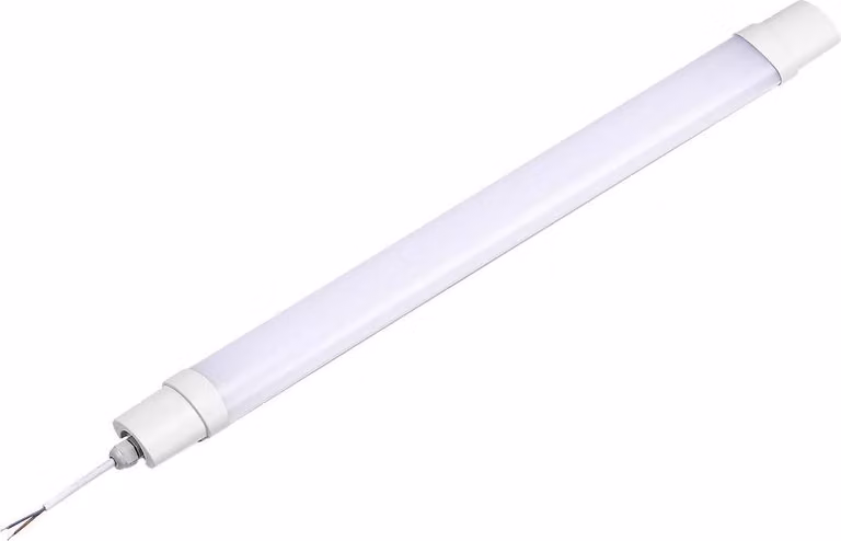 Plafoneia a strisce colore neutro LED 18W bianco allungato 60cm IP65 BATTEN Eko-Light