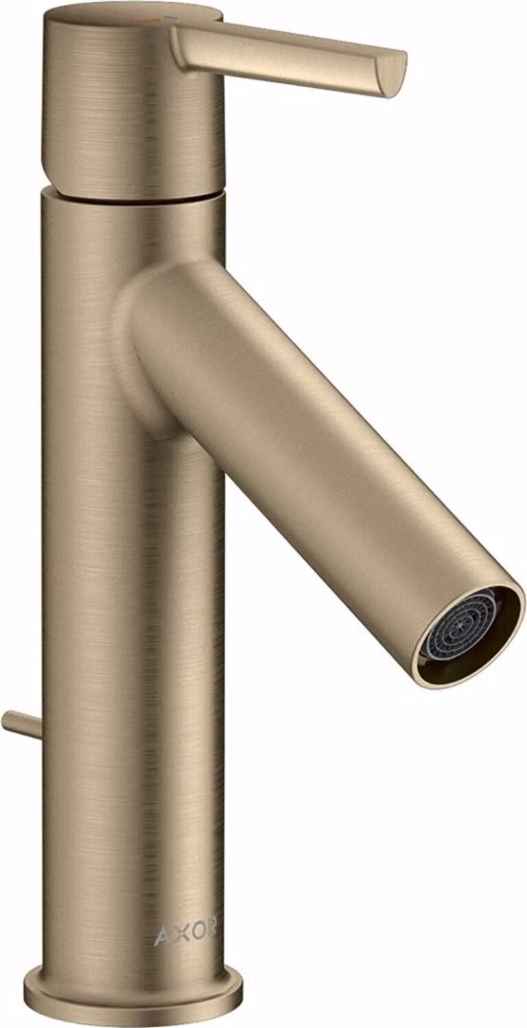 hansgrohe AXOR Starck mitigeur monocommande de lavabo 100 avec béqu'ille CoolStart, chromé, 10007820, 10007820