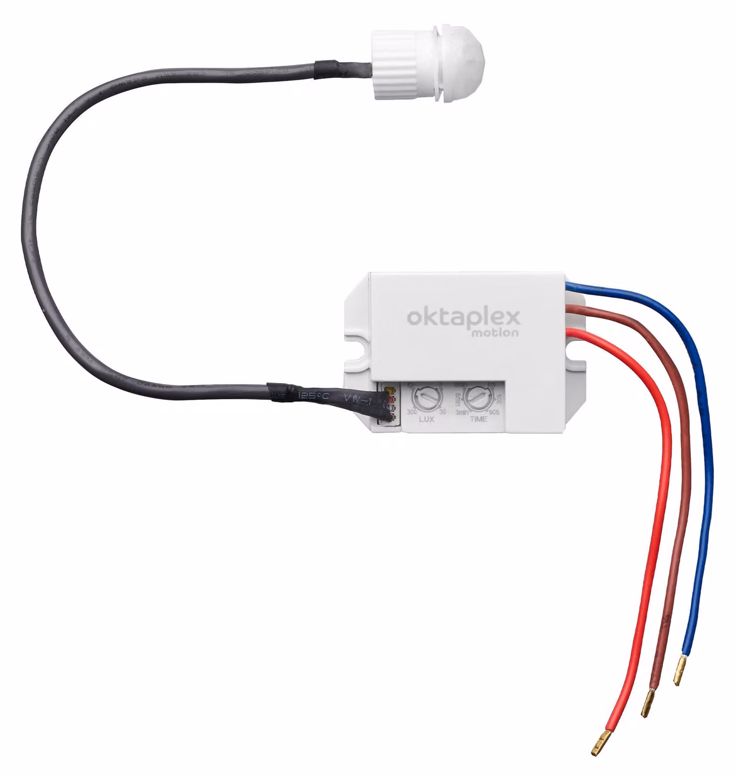 Sensore di movimento da incasso per esterni, grado di protezione IP65 / IP20, sensore a infrarossi a 360°