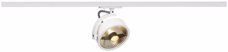 Kalu Track QPAR111 GU10 testa di lampada bianca incl. adattatore 1P
