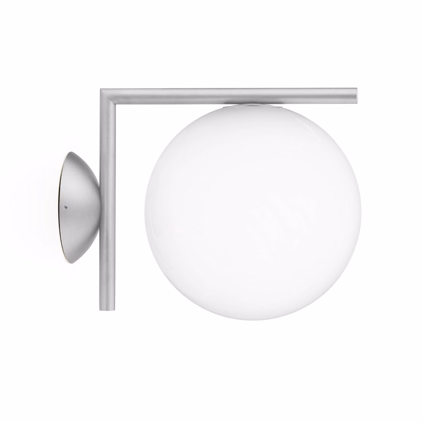 Flos - IC C/W1 Outdoor - Lampada da parete o soffitto da esterno - Acciaio
