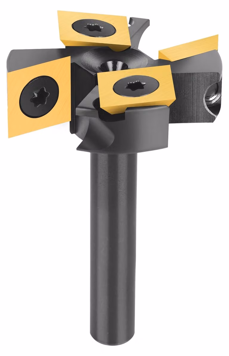 Fresatrice a valvole, diametro albero 8 mm, diametro corpo 38,1 mm, diametro di taglio per fresatrici a colonna
