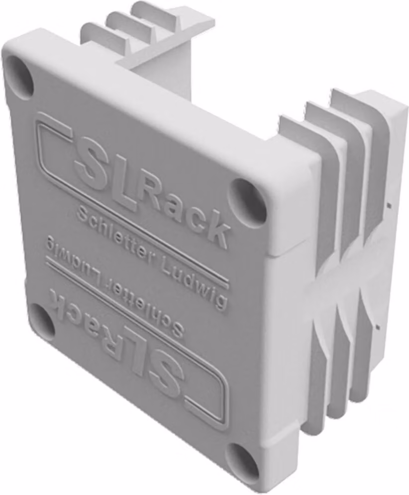 Tappo in plastica RAIL 40, grigio - Tappo per montaggio fotovoltaico 94640-06