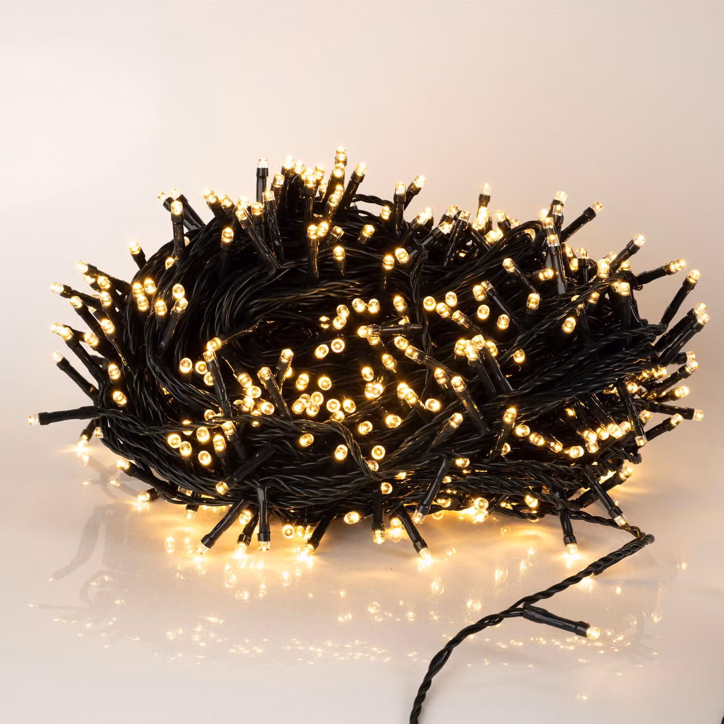 600 luci fiabesche a LED bianco caldo - LK021WG