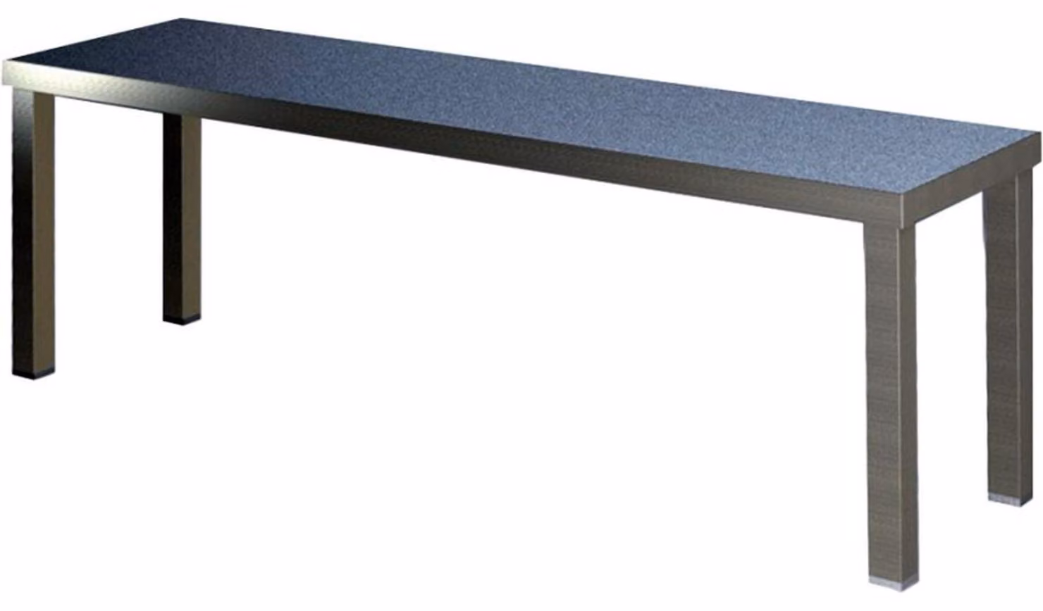 Scaffale KBS 1400x350x400 mm, 1 ripiano, portata massima 30 kg