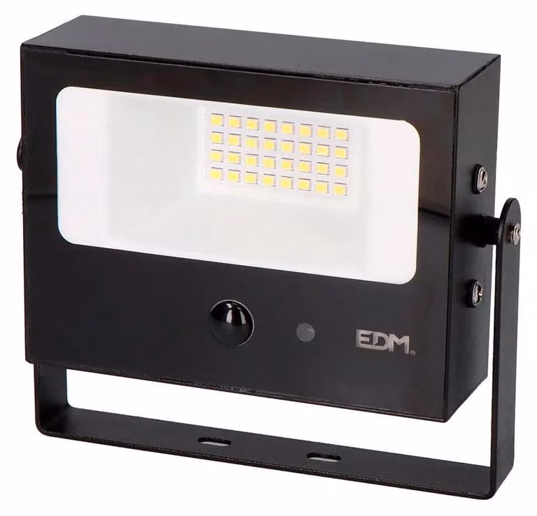 Proiettore solare con inclinazione automatica, alimentazione solare, rilevamento del movimento, inclinazione automatica - Edm