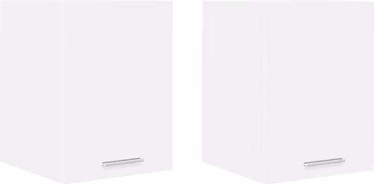 Armadio pensile 2 pcs Bianco 30 x 31 x 40 cm Legno multistrato