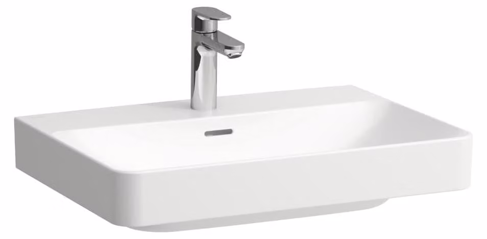 LAUFEN PRO X Lavabos, 1 trou pour robinet, sans trop-plein, 650x465mm, H8108640001561, H8108640001561