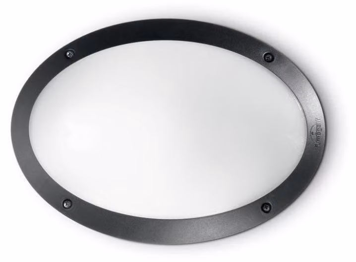 Plafoniera OUTSIDE Ø330mm | nero | alluminio | lampada lampada da esterno lampada da esterno lampada da soffitto plafoniera da soffitto