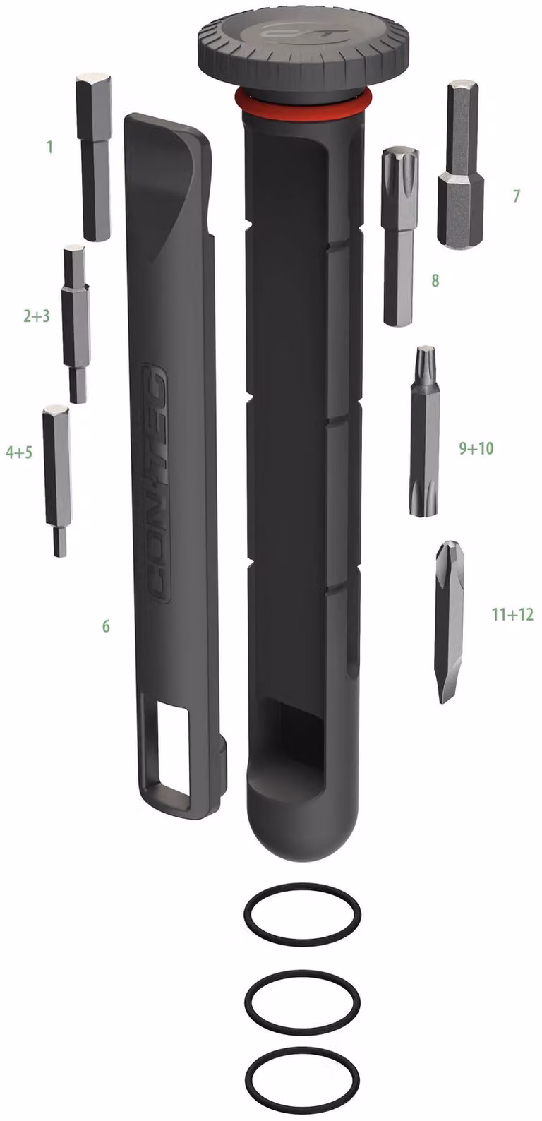 Contec Multit. Barra del tesoro Dlx 12 Funkt. Integrato