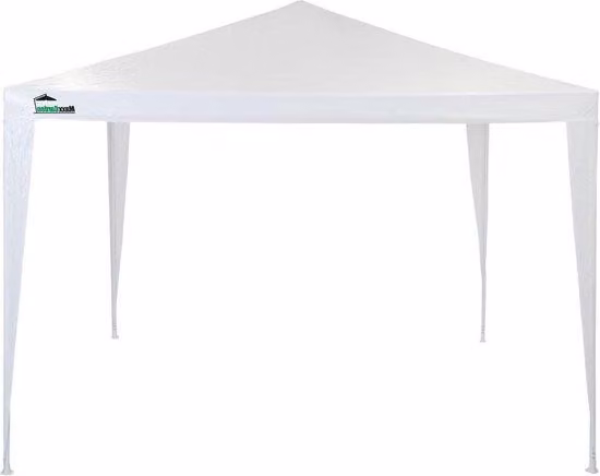 Tenda da giardino Famanu, 3x3 metri - facile da montare, impermeabile, ideale per giardini ed eventi - colore bianco