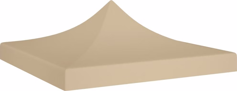 Maison Exclusive - Telo per tendone da festa 3x3 m beige 270 g/m²