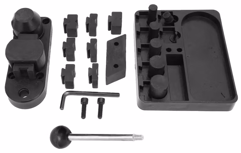 Set di strumenti per la creazione di gioielli, attrezzatura di piegatura versatile, facile da usare per principianti, colore nero