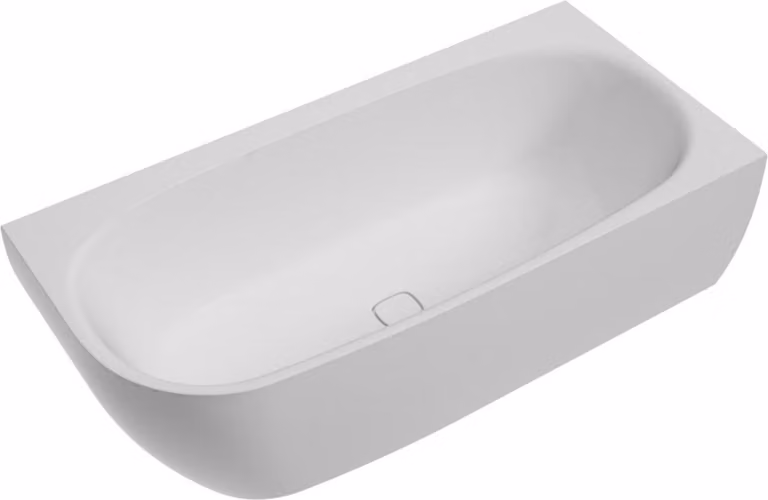 Vasca da bagno angolare iSensi 1700 x 750 x 450 mm, destra, bianca