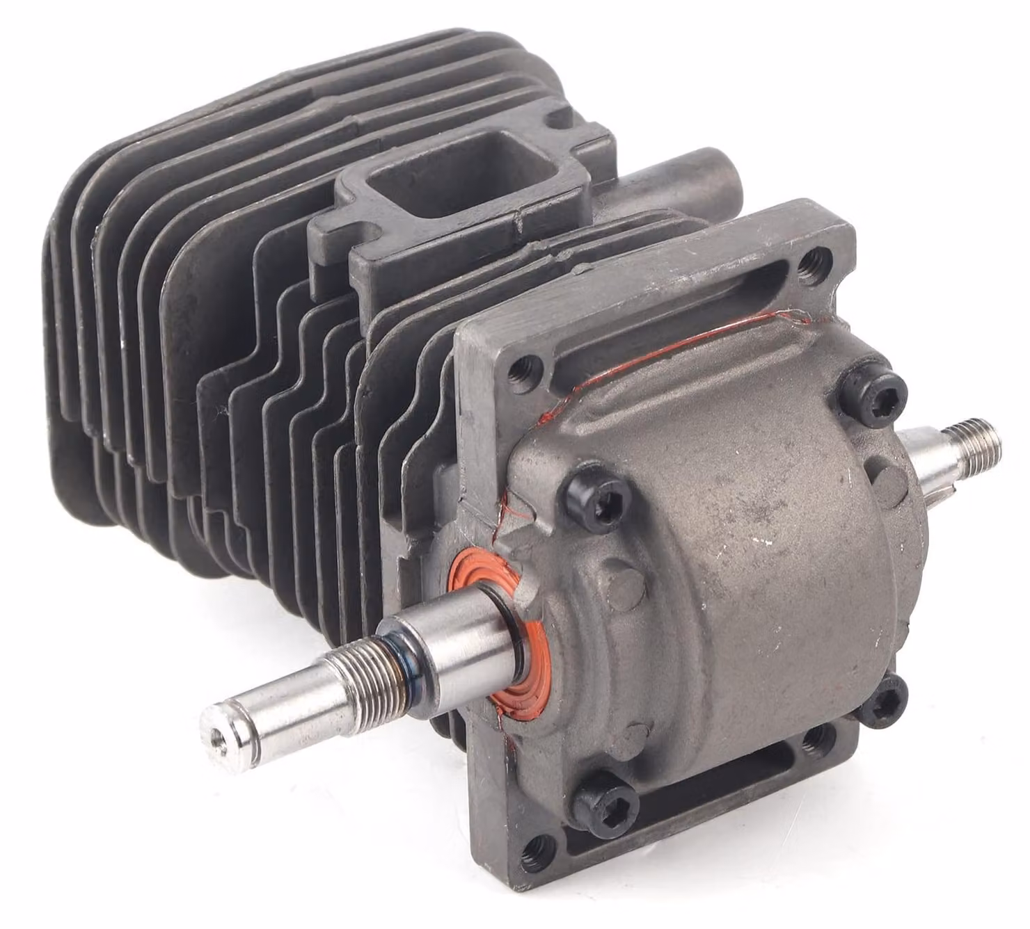 Cilindro e pistone da 38 mm per motosega MS170 MS180 018 - Include albero motore e accessori