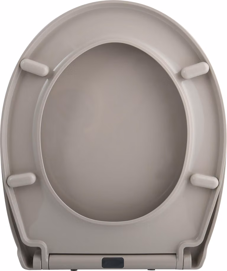 Copertura per WC Spirella, modello Harry, colore taupe - Sistema di fissaggio Easy Fix