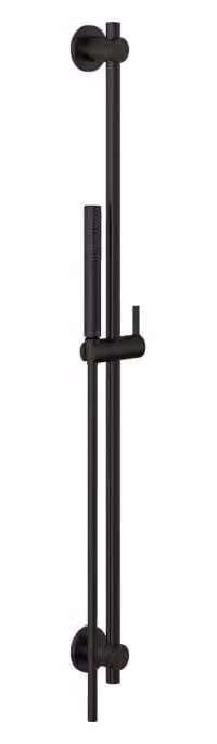 Kludi NOVA FONTE: Set doccia minimalista con soffione a mano 1S e barra di supporto da 90 cm