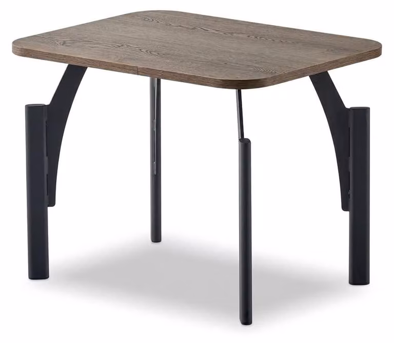 Tavolino da divano, tavolino da caffè, design moderno, semplice, color marrone, funzionale, versatile