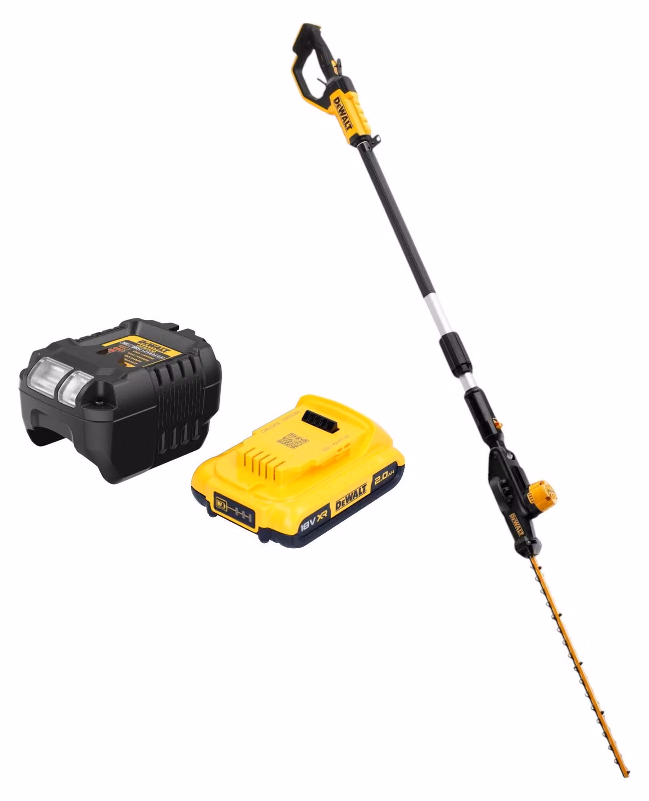 DeWalt DCMPH 566 D1 Tagliasiepi a batteria 18 V 55 cm + 1x batteria ricaricabile 2,0 Ah + caricatore